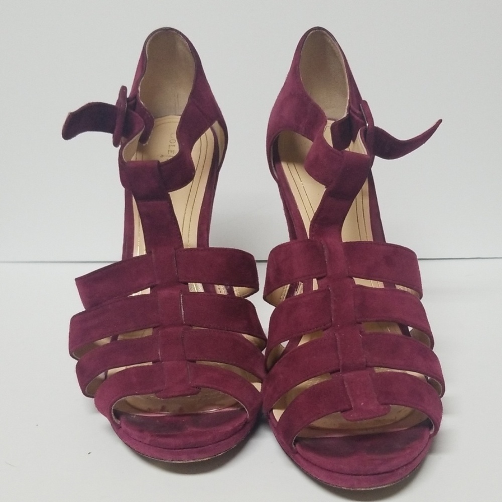 Cole Haan heeled suede sandals